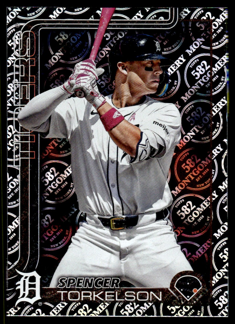 Spencer Torkelson 2025 Topps Montgomery Club Exclusive Foil Card
