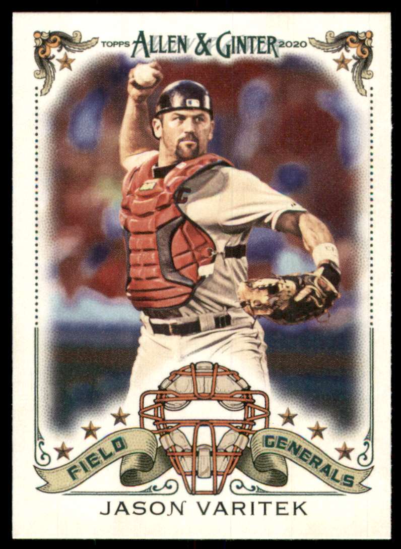 2020 Topps Allen And Ginter Field Generals Jason Varitek #FG20