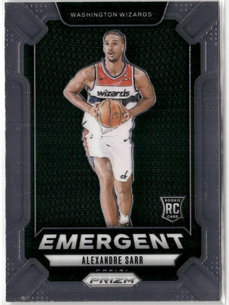 2024-25 Panini Prizm Basketball Emergent RC Alexandre Sarr Rookie