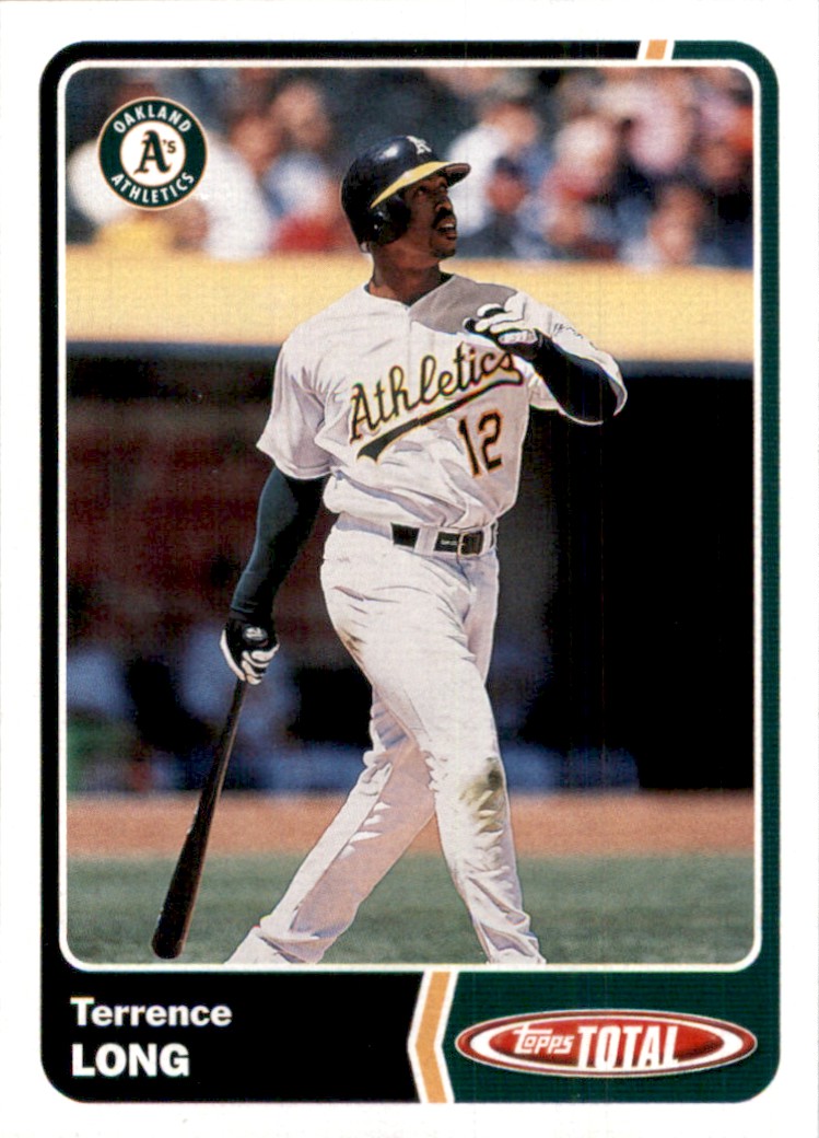 2003 Topps Total Baseball Card Terrence Long #87