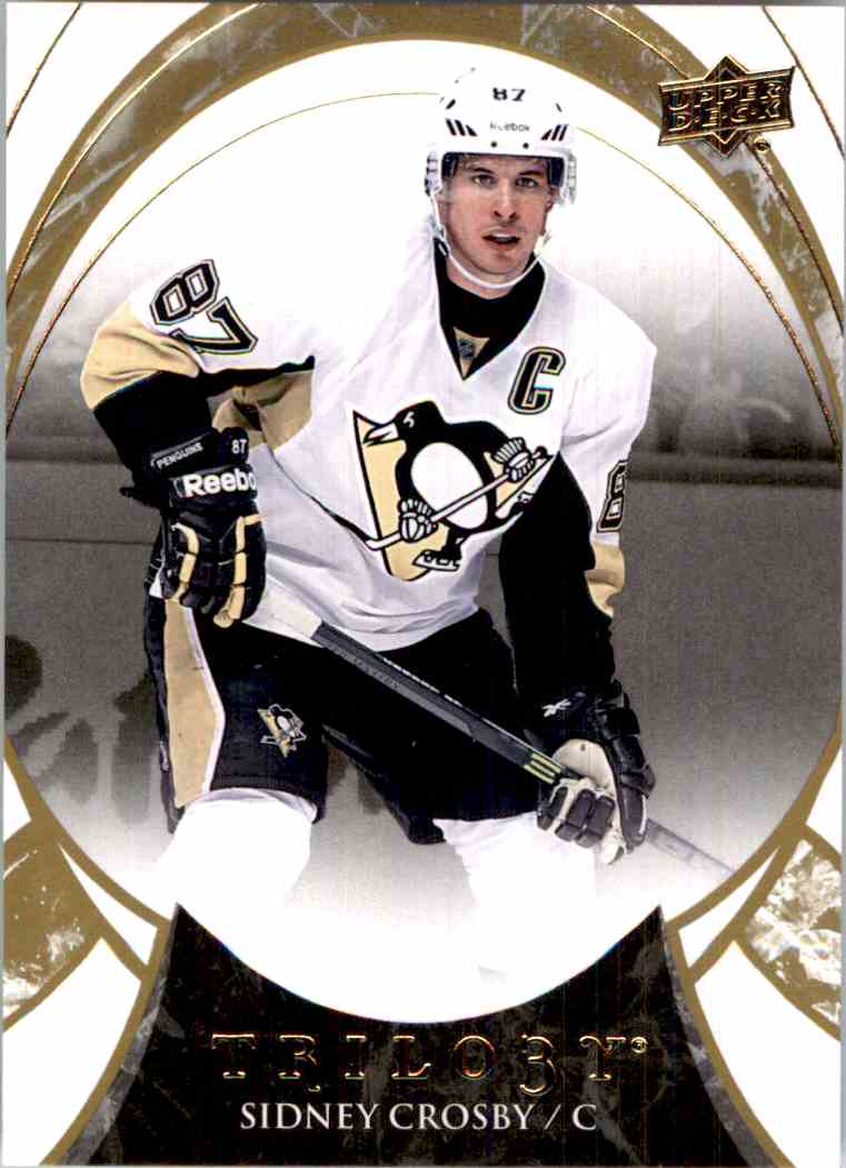 2015-16 Upper Deck Trilogy Sidney Crosby #67 card front image