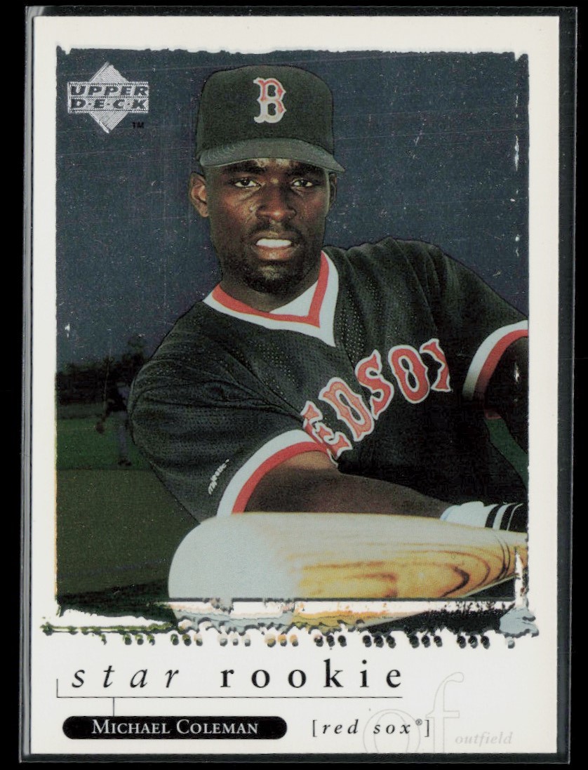 1998 Upper Deck Michael Coleman RC Boston Red Sox #278 | eBay