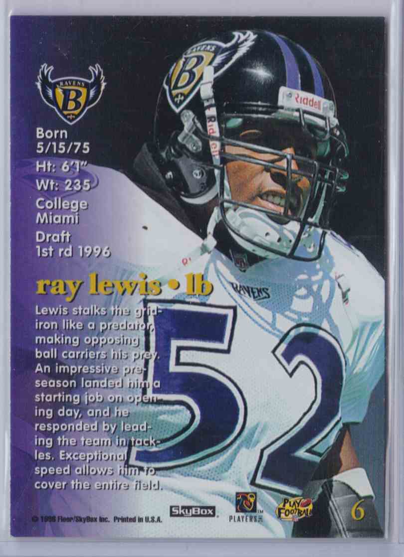 ray lewis 1996 jersey