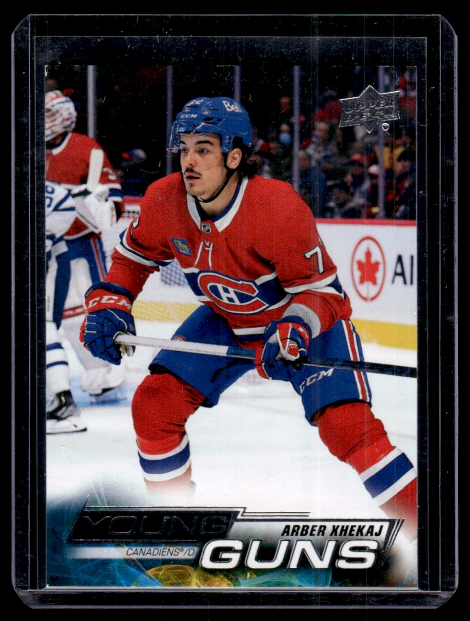 2022-23 Upper Deck Young Guns Rookie Arber Xhekaj RC Montreal