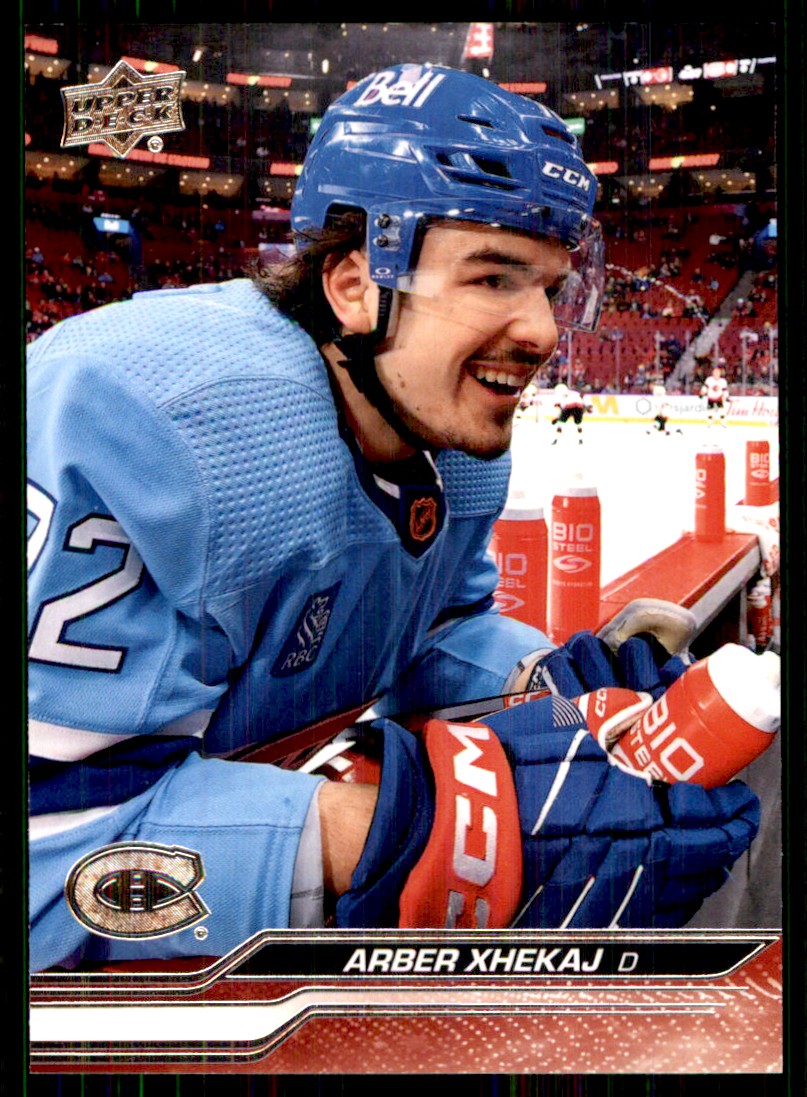 2023-24 Upper Deck Series 1 Arber Xhekaj #100