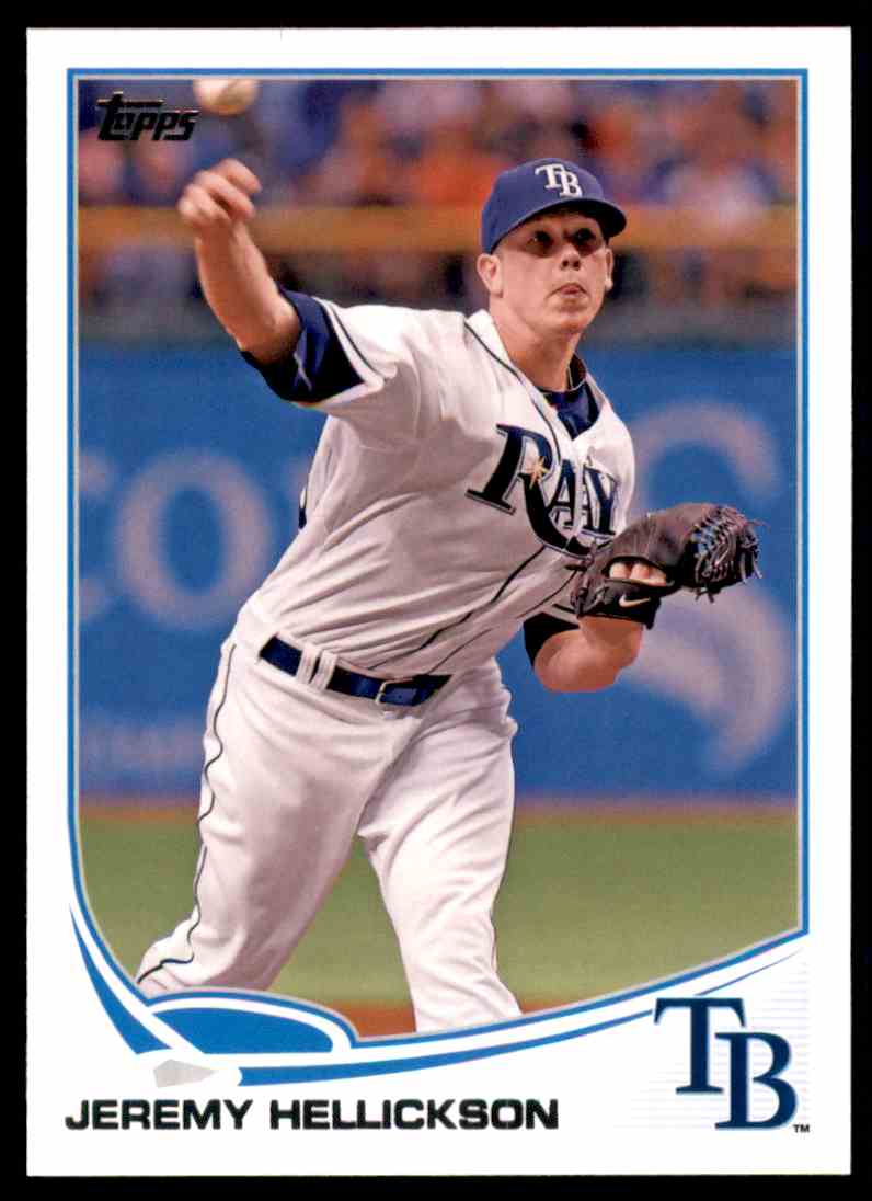 2013 Topps Jeremy Hellickson #58 on Kronozio