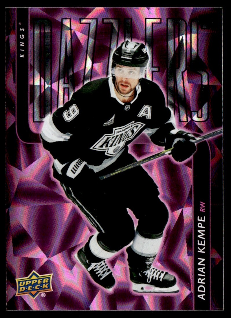 ティノ・マルチネス　メジャーリーグ　トレーディングカード 2025-26 Upper Deck Dazzlers Adrian Kempe Los Angeles Kings #DZ-46
