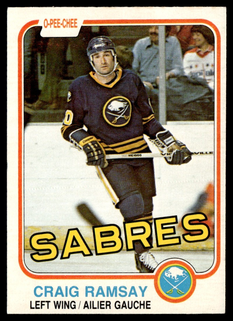 1981-82 O-Pee-Chee Craig Ramsay #31 on Kronozio