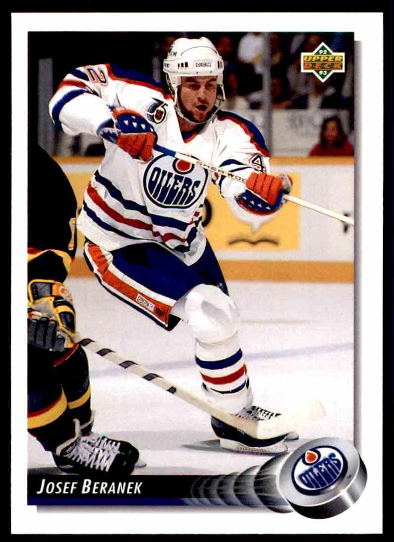 1992-93 Upper Deck Profiles Josef Beranek #196