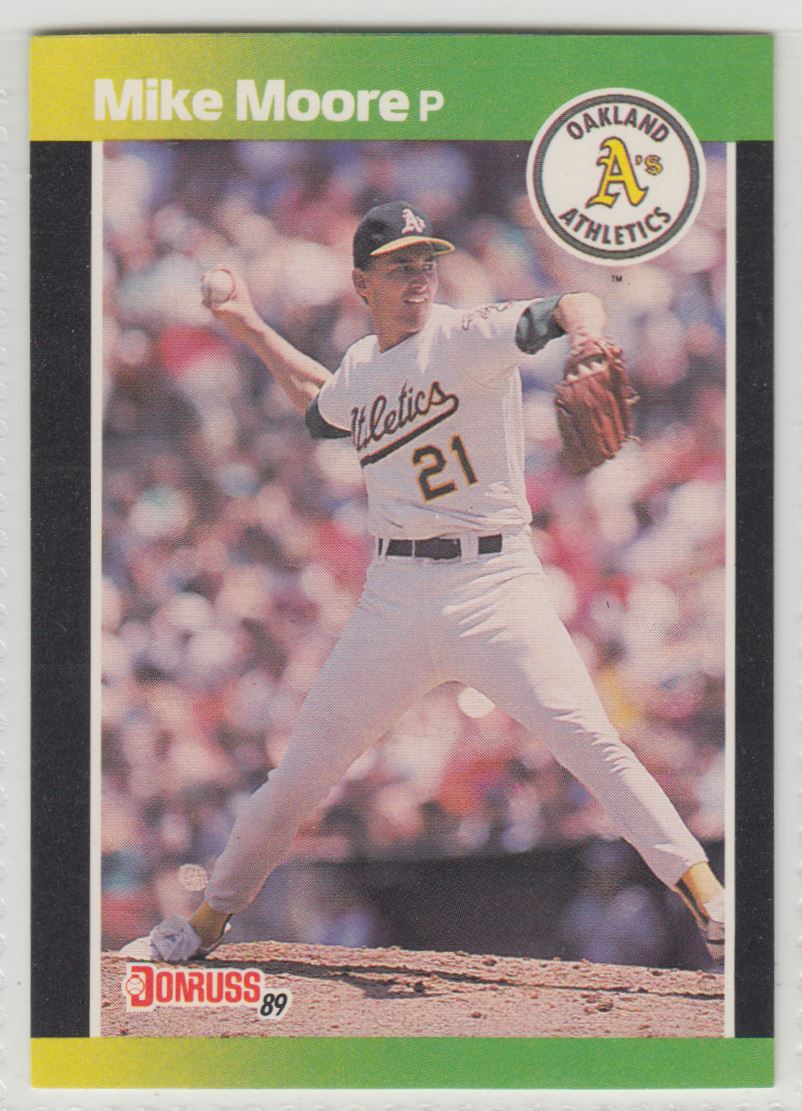 1989 Donruss Baseball's Best Mike Moore #246 card front image