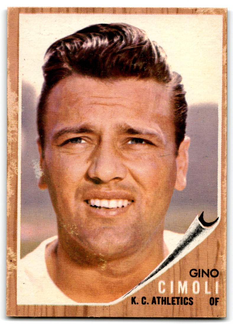 1962 Topps Gino Cimoli #402 card front image