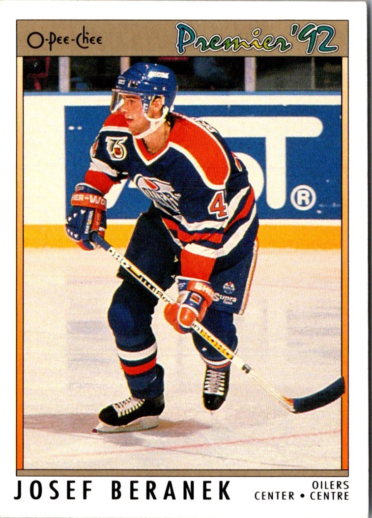 1991-92 O-Pee-Chee Premier Josef Beranek #149