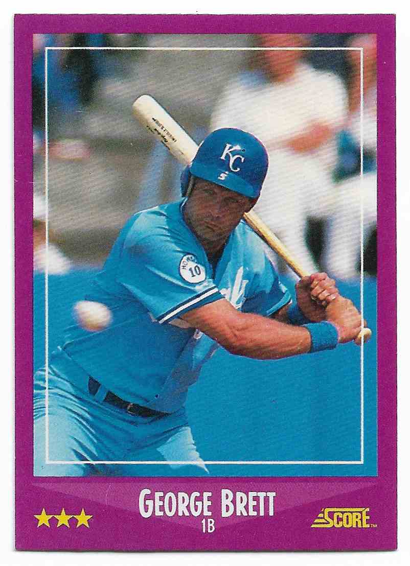 1988 Score George Brett #11 OF 660