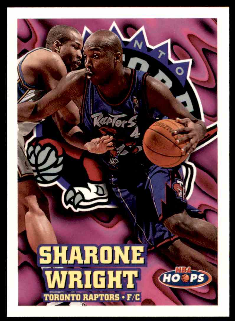 1997-98 Hoops Sharone Wright #317 card front image