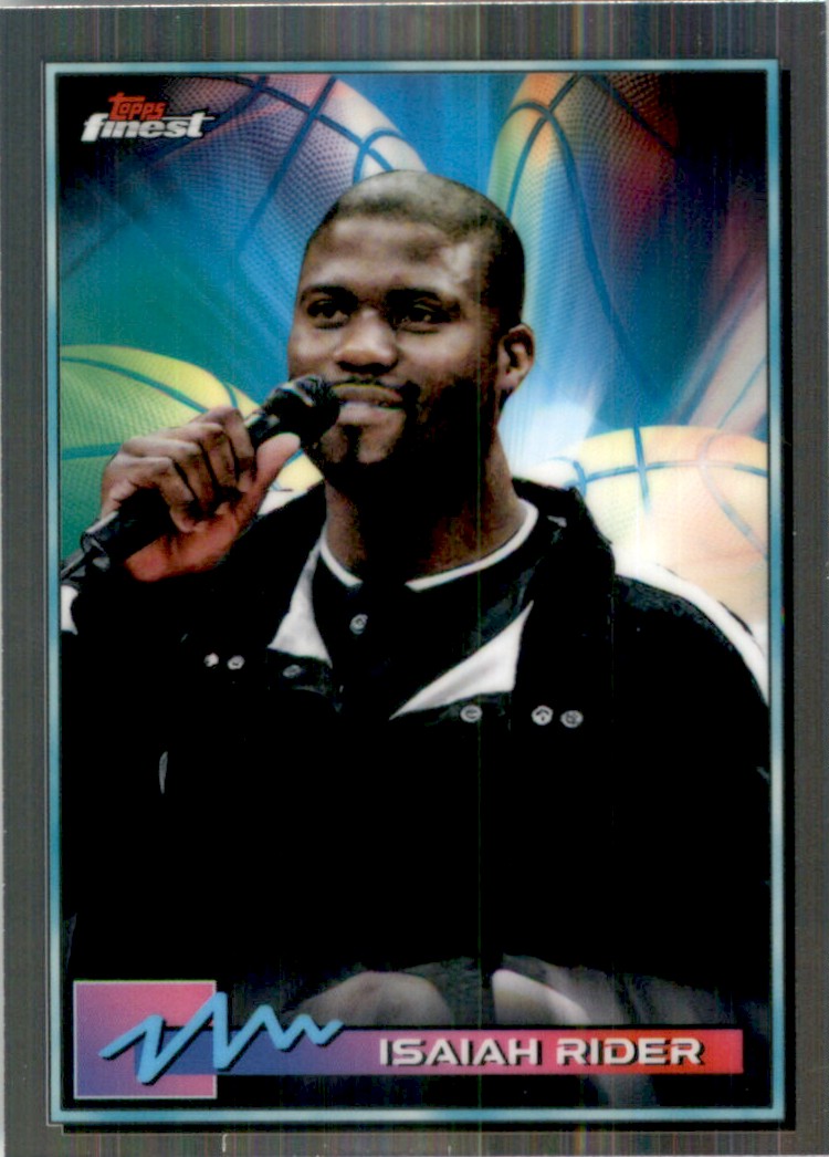 2021-22 Finest Isaiah Rider #26 card front image