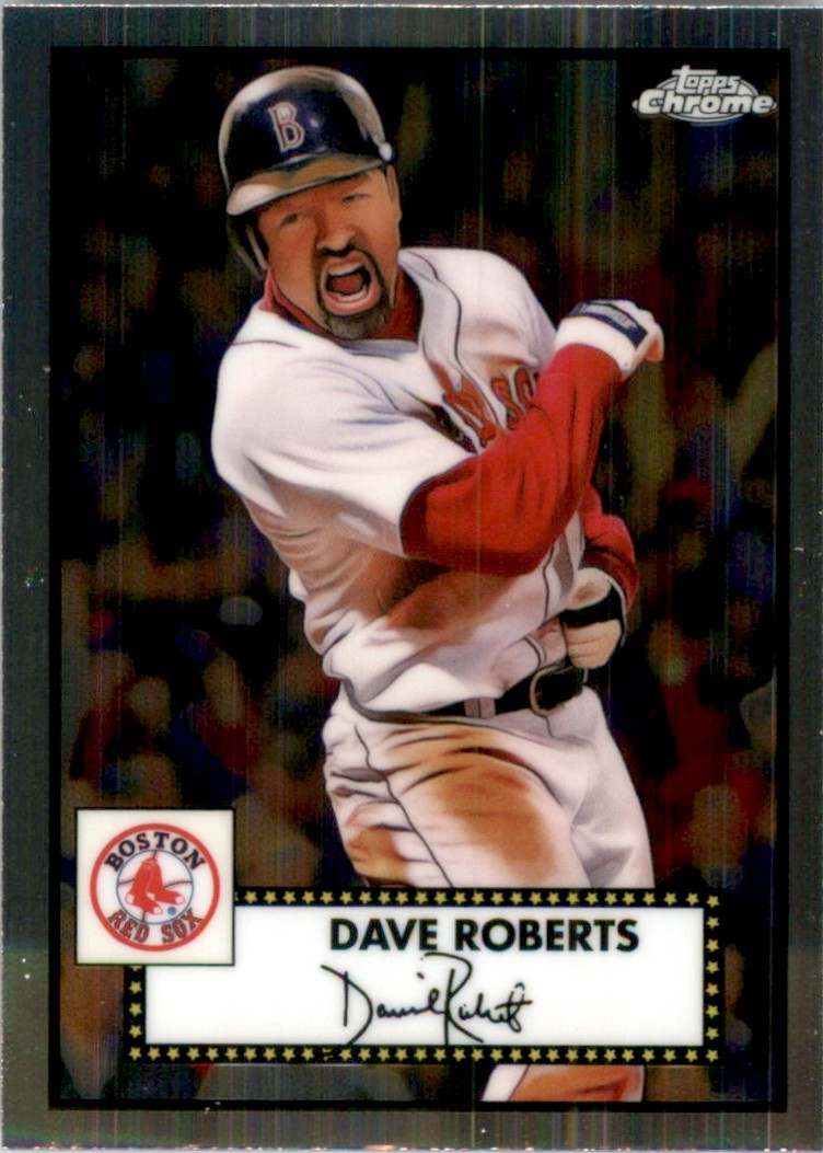 2021 Topps Chrome Platinum Anniversary Dave Roberts #660 card front image