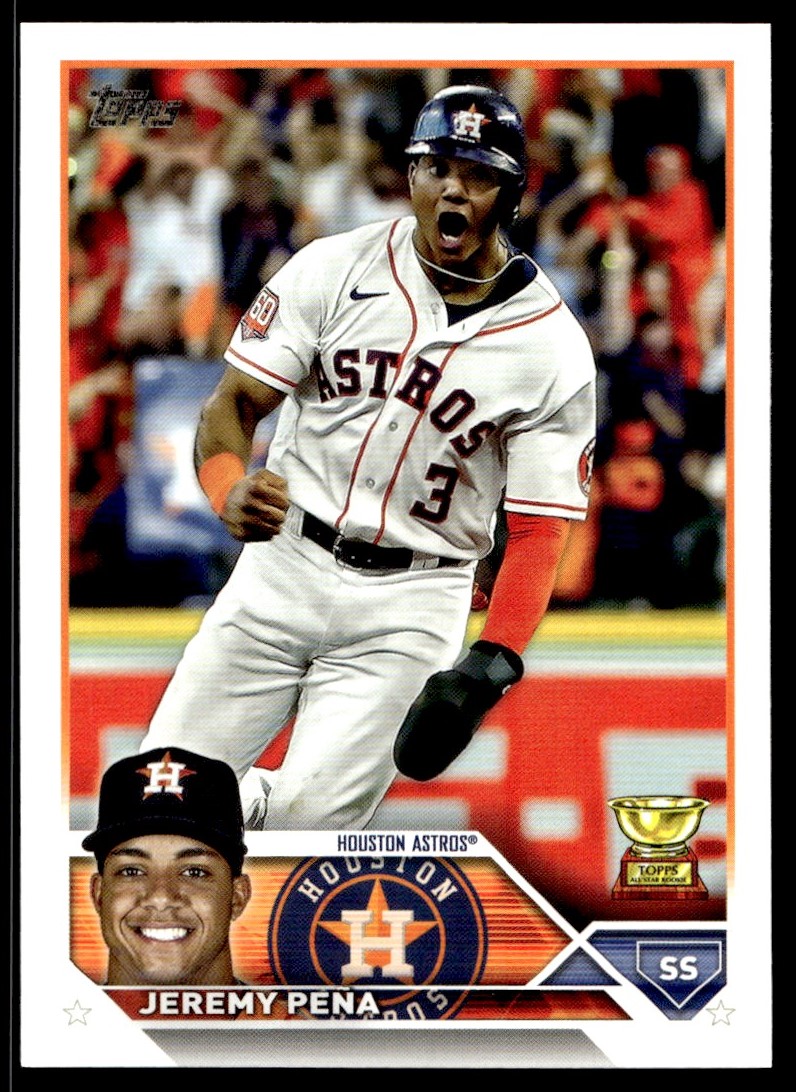 2023 Topps Series 2 Jeremy Peña #347 on Kronozio
