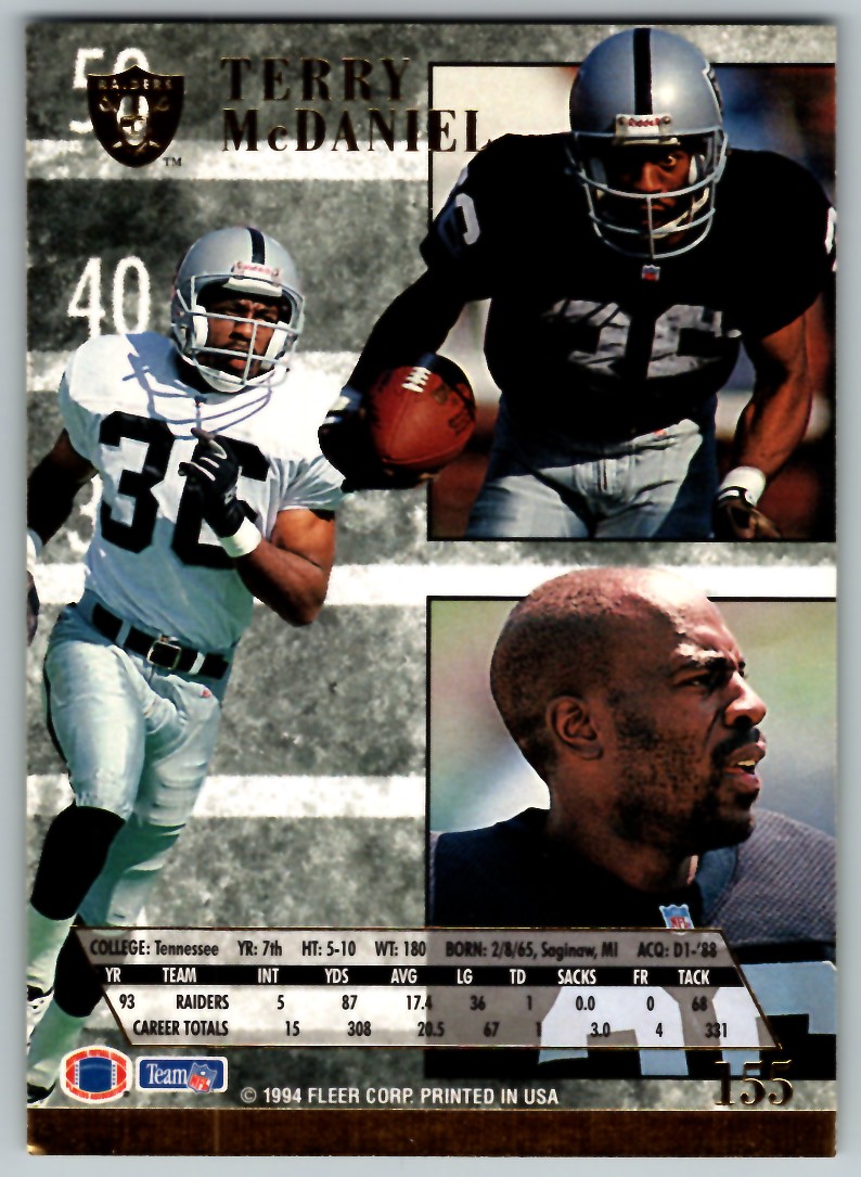 Raiders: Terry McDaniel 