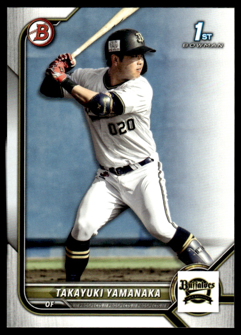2022 Bowman Prospects NPB Nippon Professional Baseball #BP