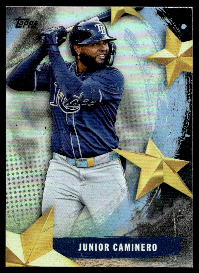 スポーツ選手 MLB - Topps stadium club junior caminero Junior Caminero 2024 Stadium Club #SCBA-JC Autographs - Red