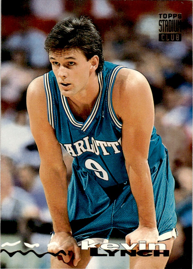 1993-94 Stadium Club Basketball Card Kevin Lynch Charlotte Hornets