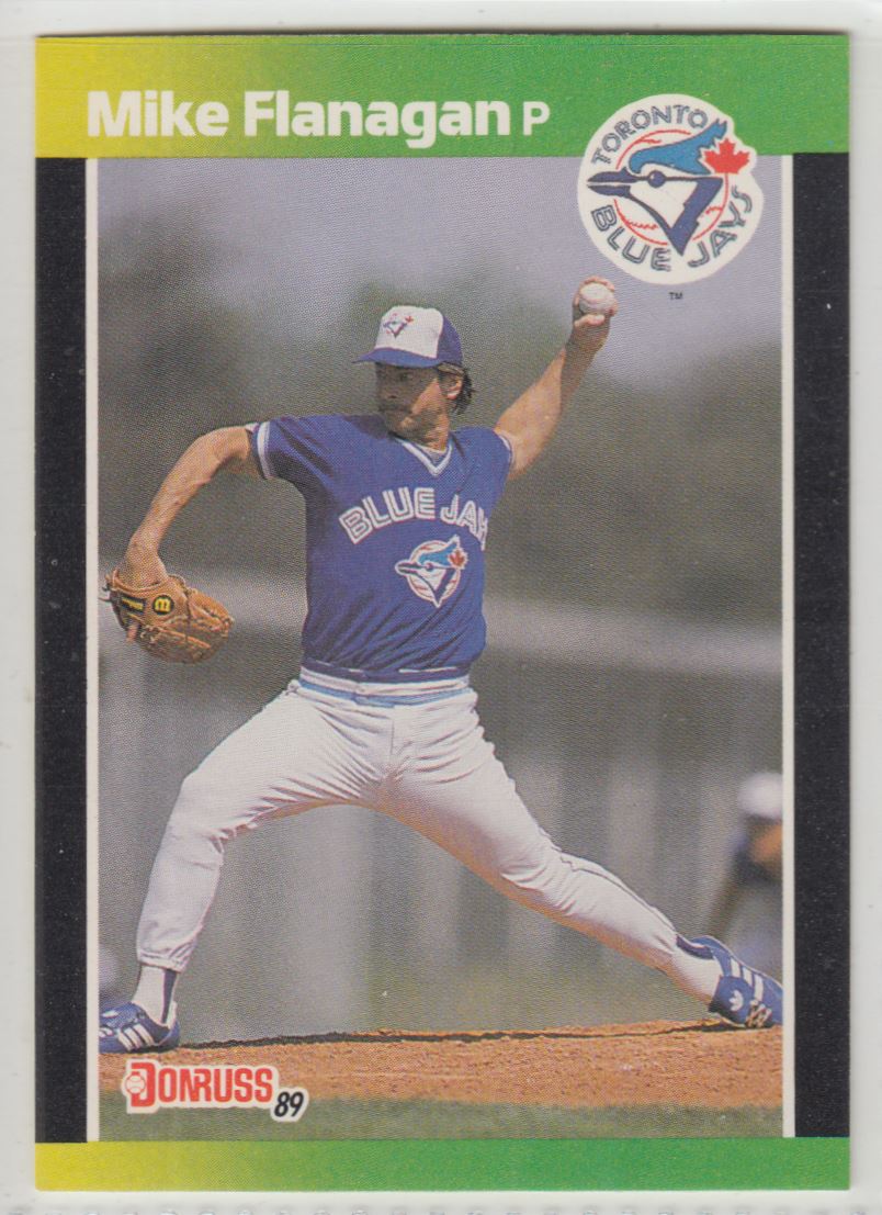 1989 Donruss Baseball's Best Mike Flanagan #316 card front image