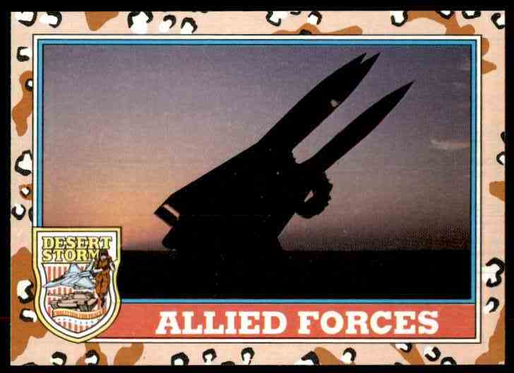 1991 Desert Storm Topps Allied Forces #146 card front image