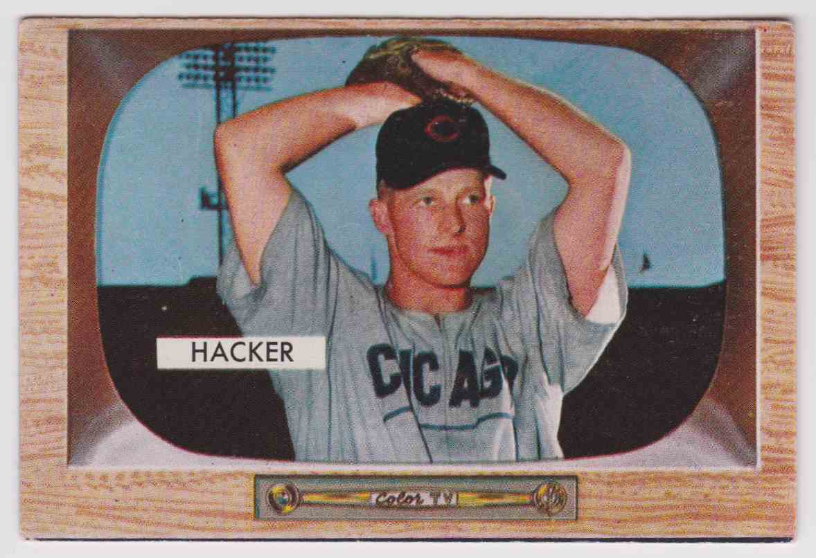 1956 Topps #282 Warren Hacker Chicago Cubs Baseball Card