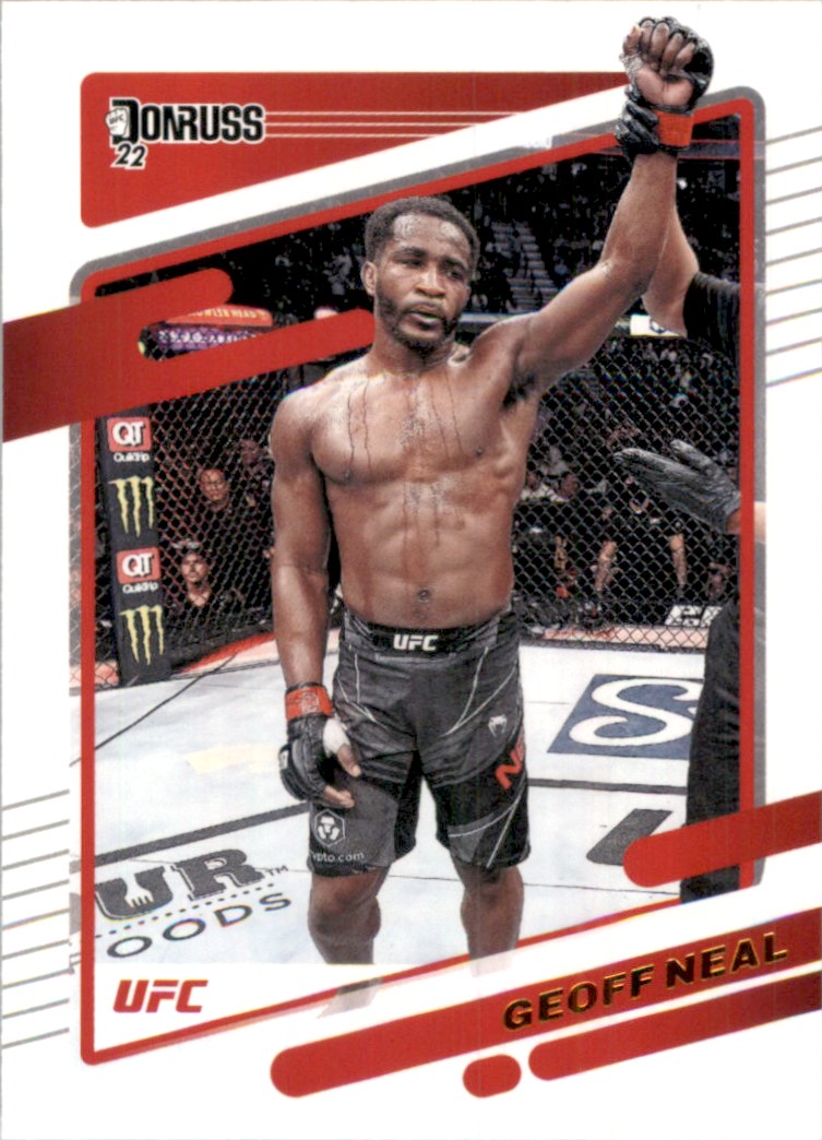 2022 Donruss UFC Geoff Neal #118 card front image