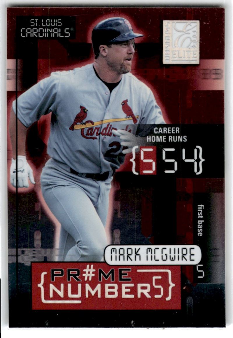 Mark McGwire 2022 Topps Pristine Baseball # 48 St. Louis Cardinals