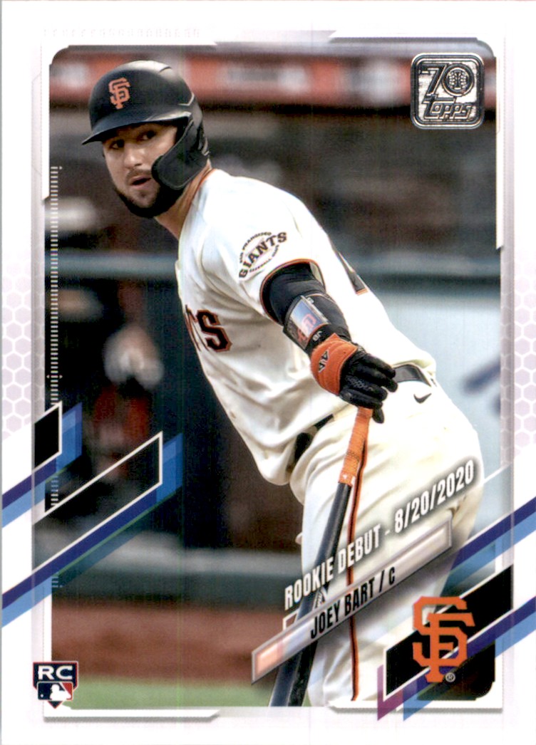2021 Topps Update Joey Bart #US267 card front image