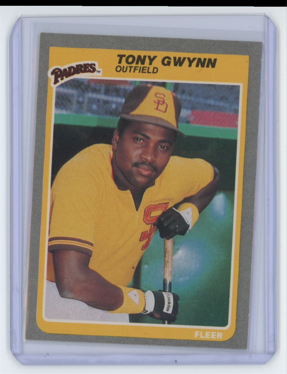 1985 Fleer Tony Gwynn Baseball Card #34