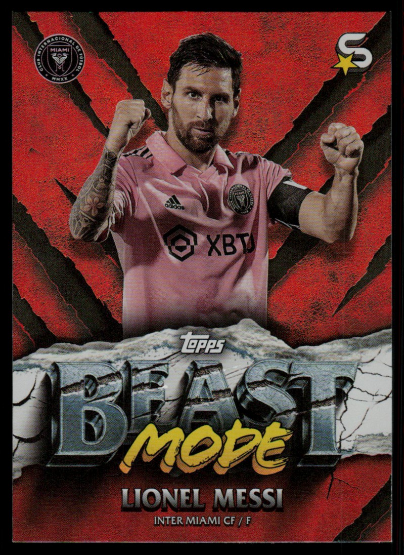2024 Topps MLS Superstars Beast Mode Lionel Messi #BM-10 on Kronozio