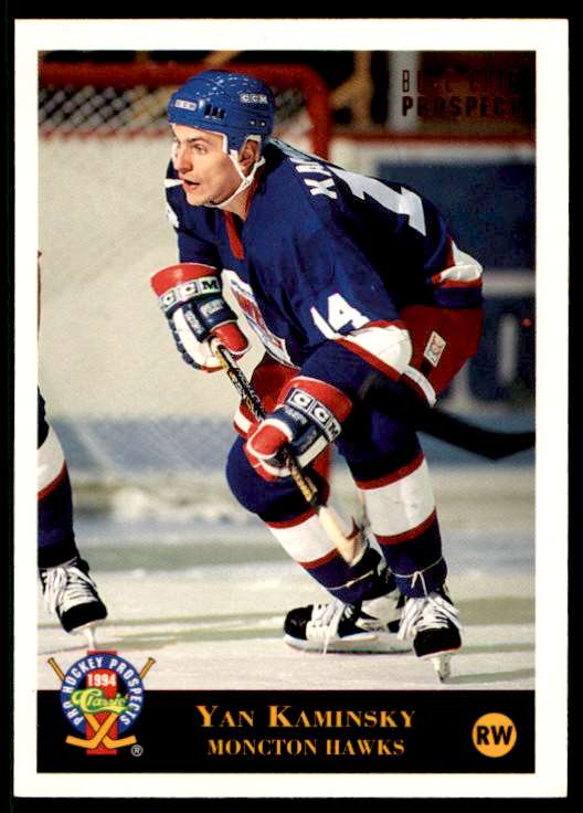 1994-95 Classic Pro Hockey Prospects Yan Kaminsky #185