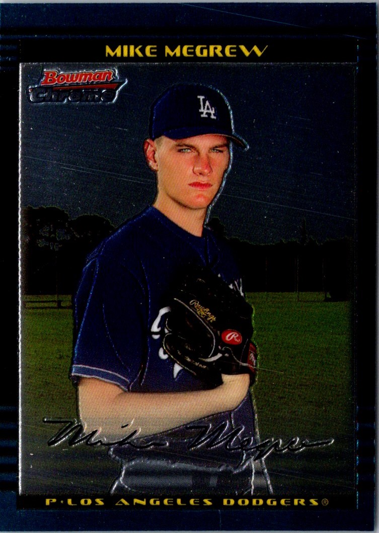 2002 Bowman Draft Picks & Prospects Chrome Mike Megrew #BDP30