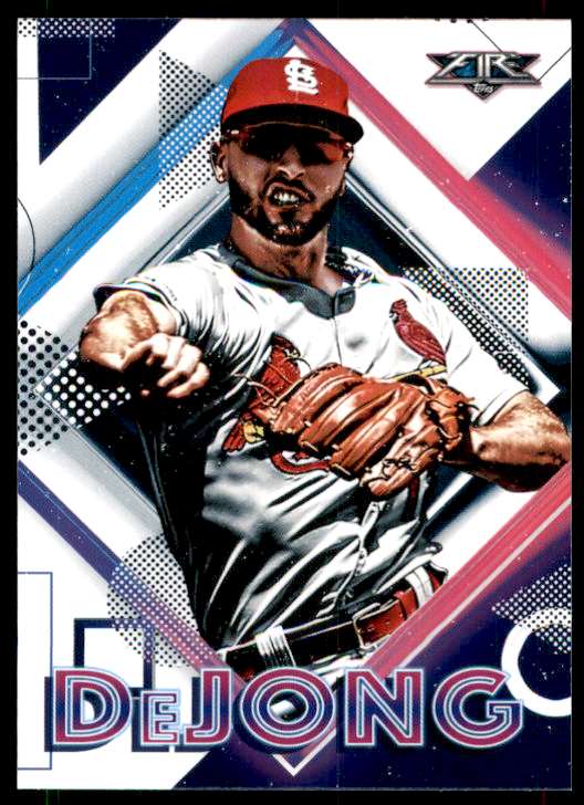 2020 Topps Fire Paul DeJong #149 card front image