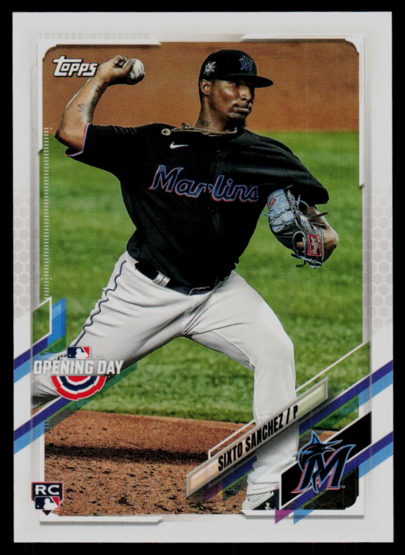 Topps Chrome Black 2021 Sixto Sanchez outlet Autograph 134/150