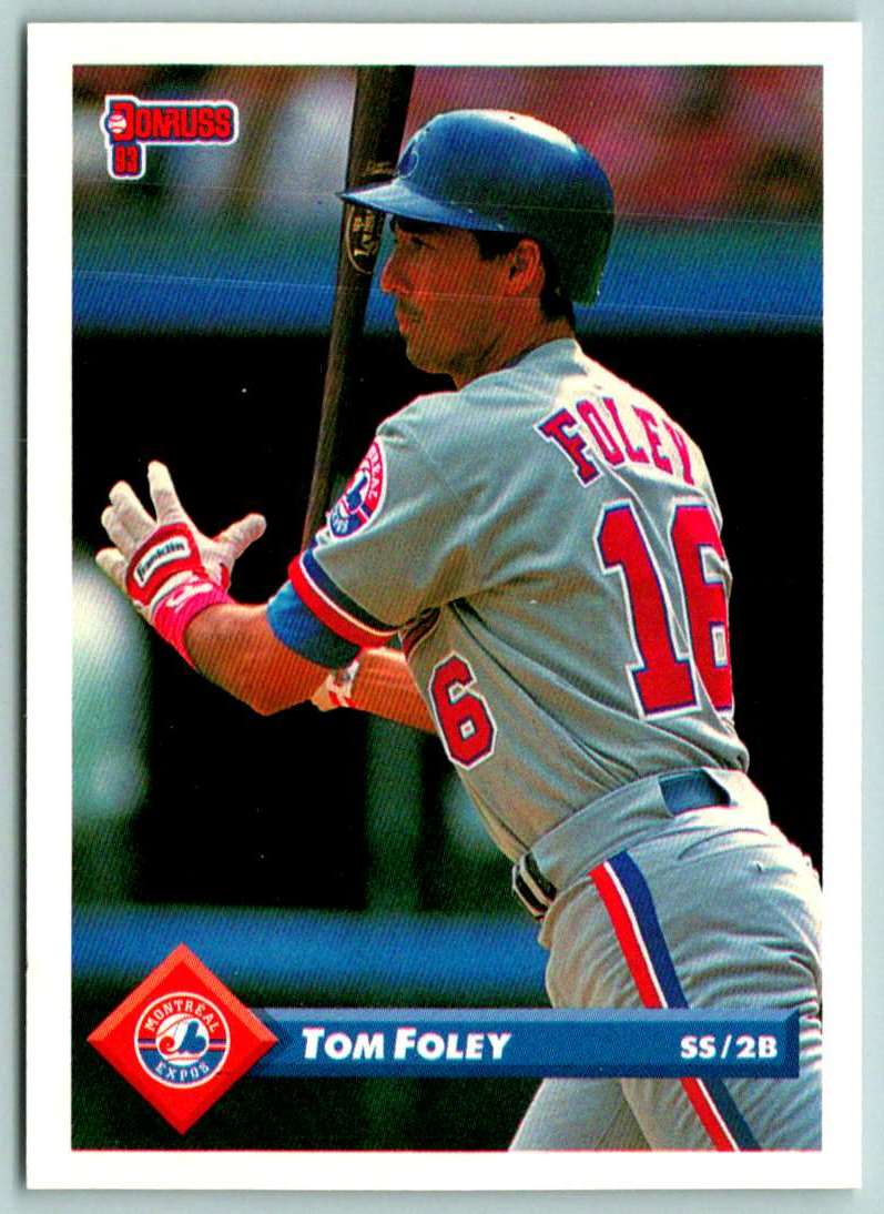 1993 Donruss Tom Foley #727 on Kronozio