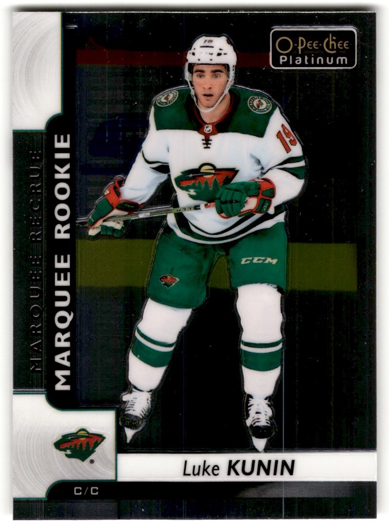 2017-18 O-Pee-Chee Platinum Luke Kunin #178