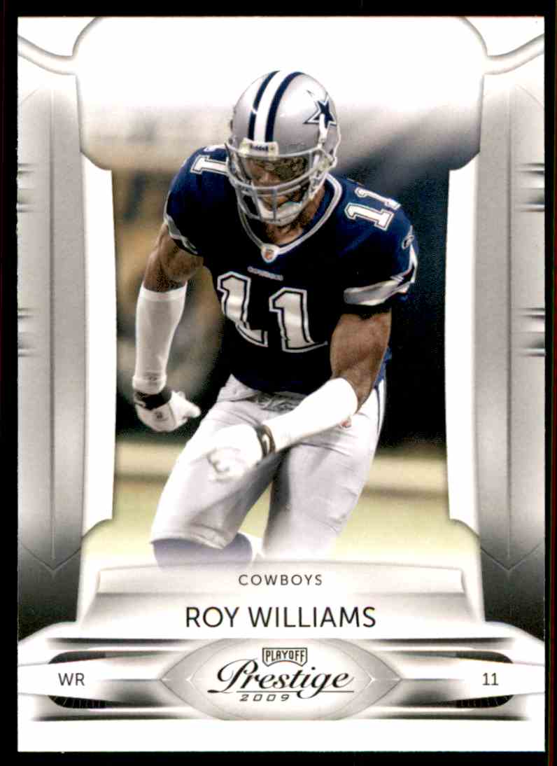 2009 Playoff Prestige Roy Williams Wr #30 card front image