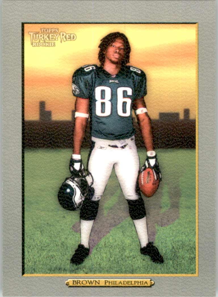 2005 Topps Turkey Red Reggie Brown #223 card front image