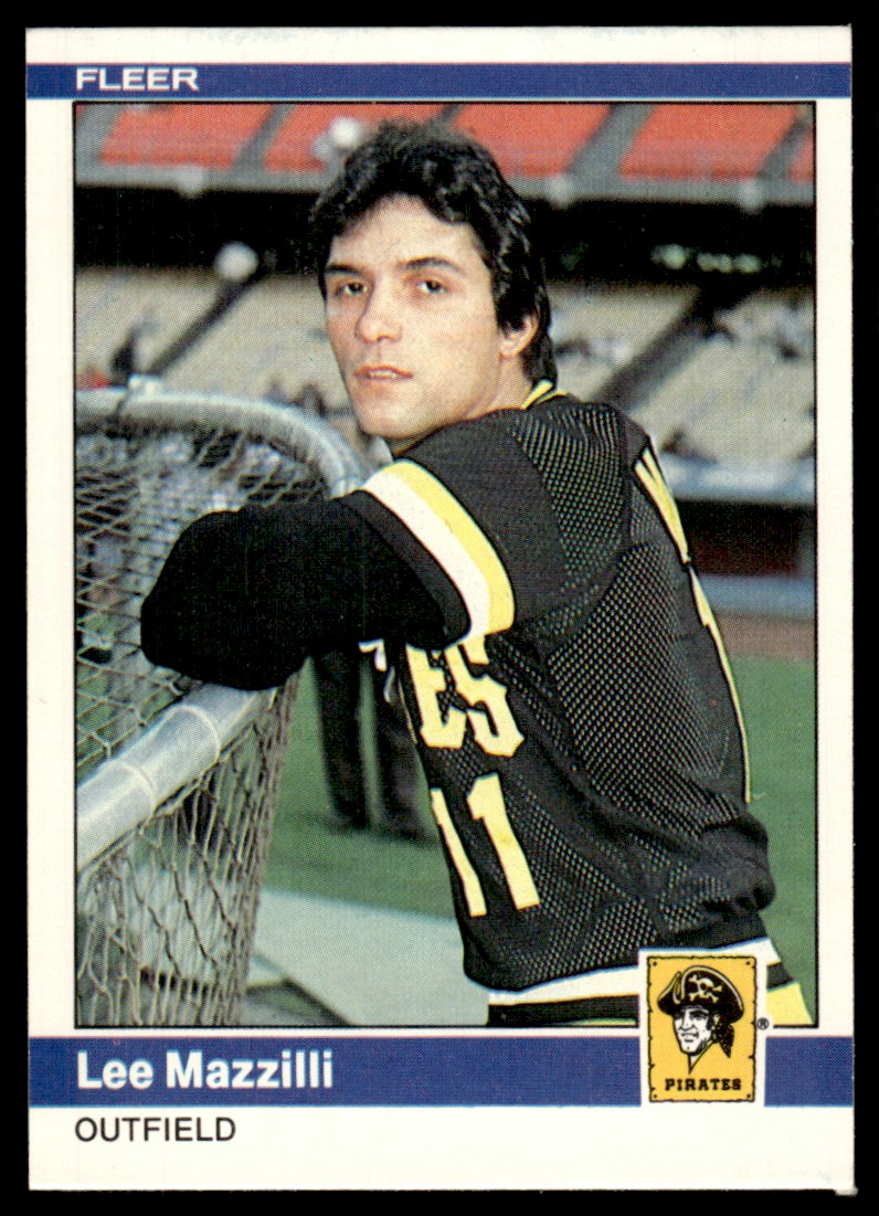 1984 Fleer Lee Mazzilli Pittsburgh Pirates #255 | eBay