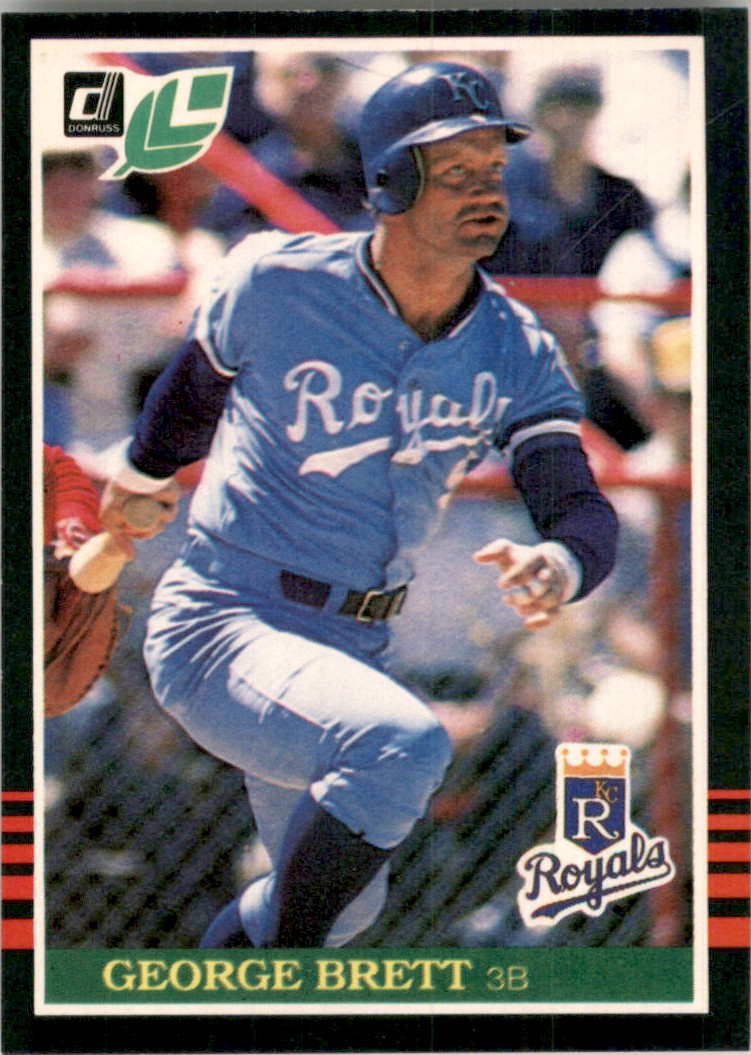 1985 Leaf George Brett #176