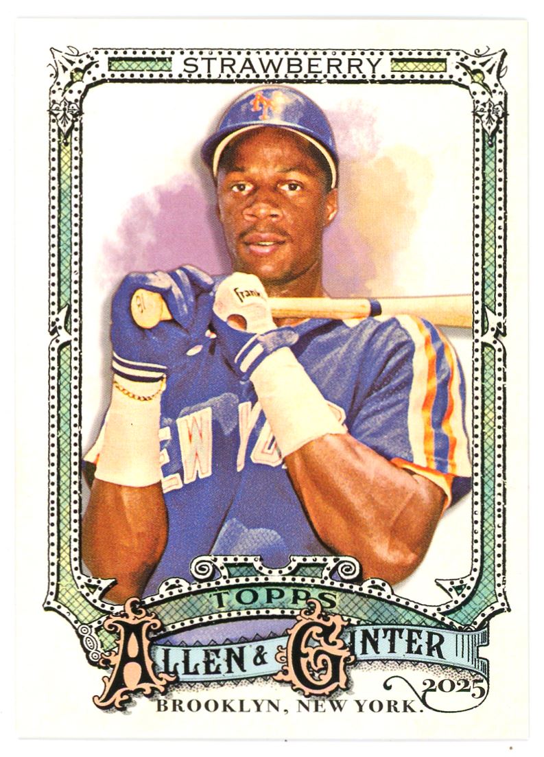 2025 Topps Allen & Ginter Darryl Strawberry New York Mets #192 | eBay