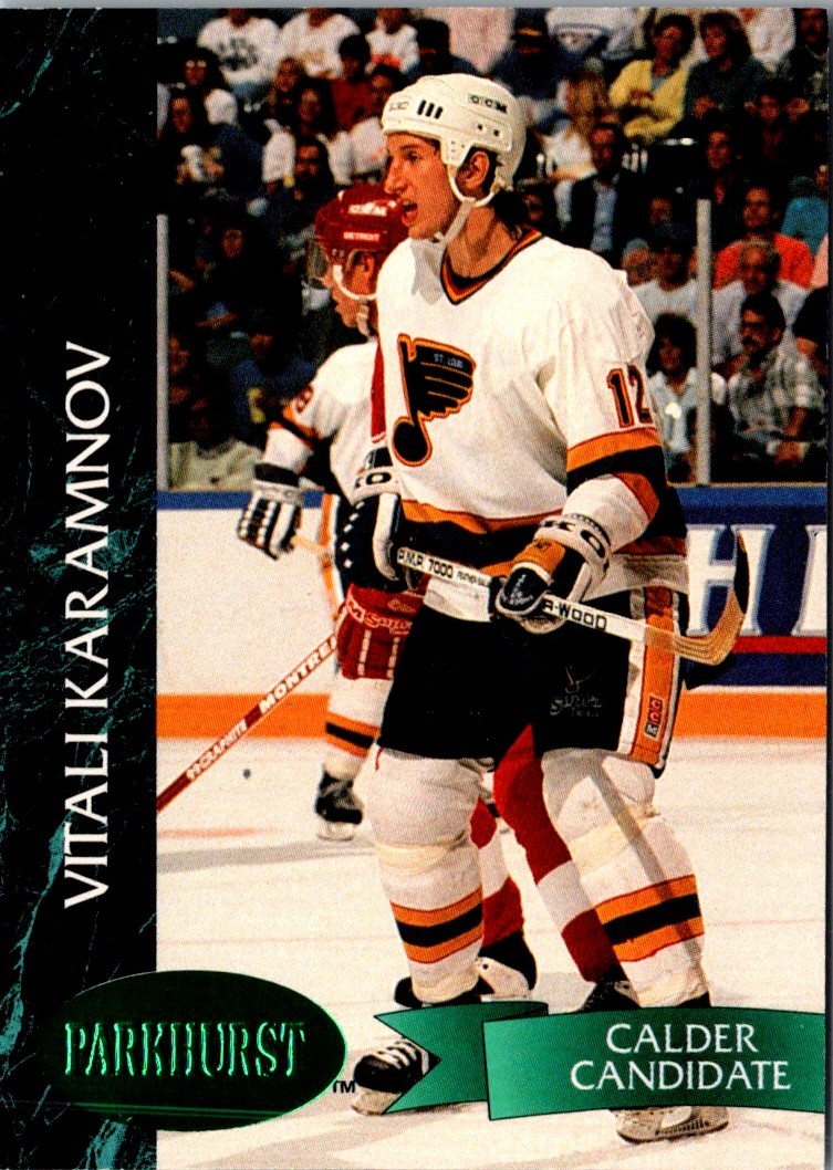1992-93 Parkhurst Emerald Ice Vitali Karamnov #387