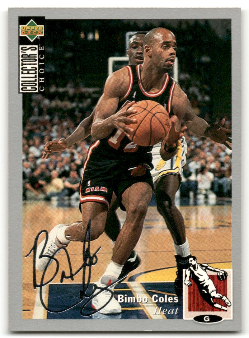 1994-95 Upper Deck Collector's Choice Basketball Card Bimbo Coles