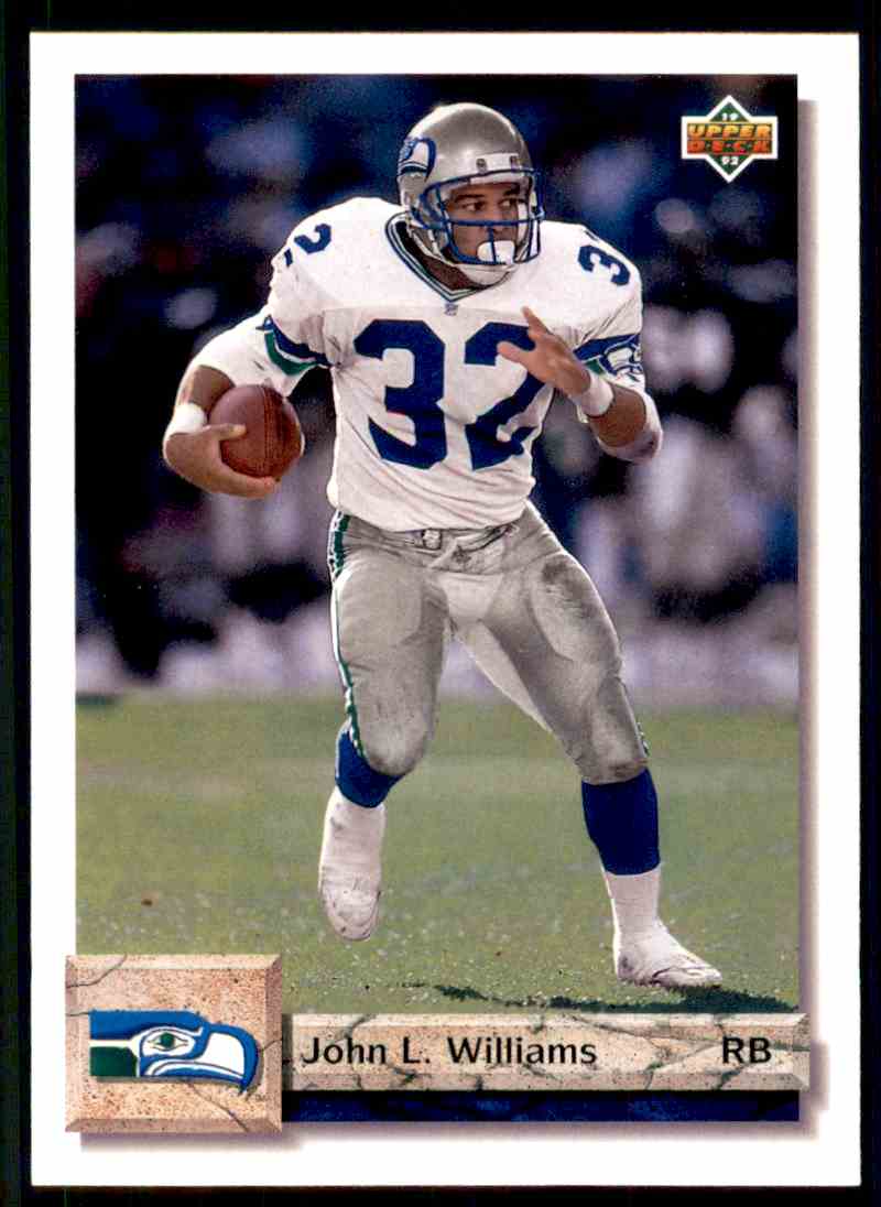 1992 Upper Deck John L. Williams #178