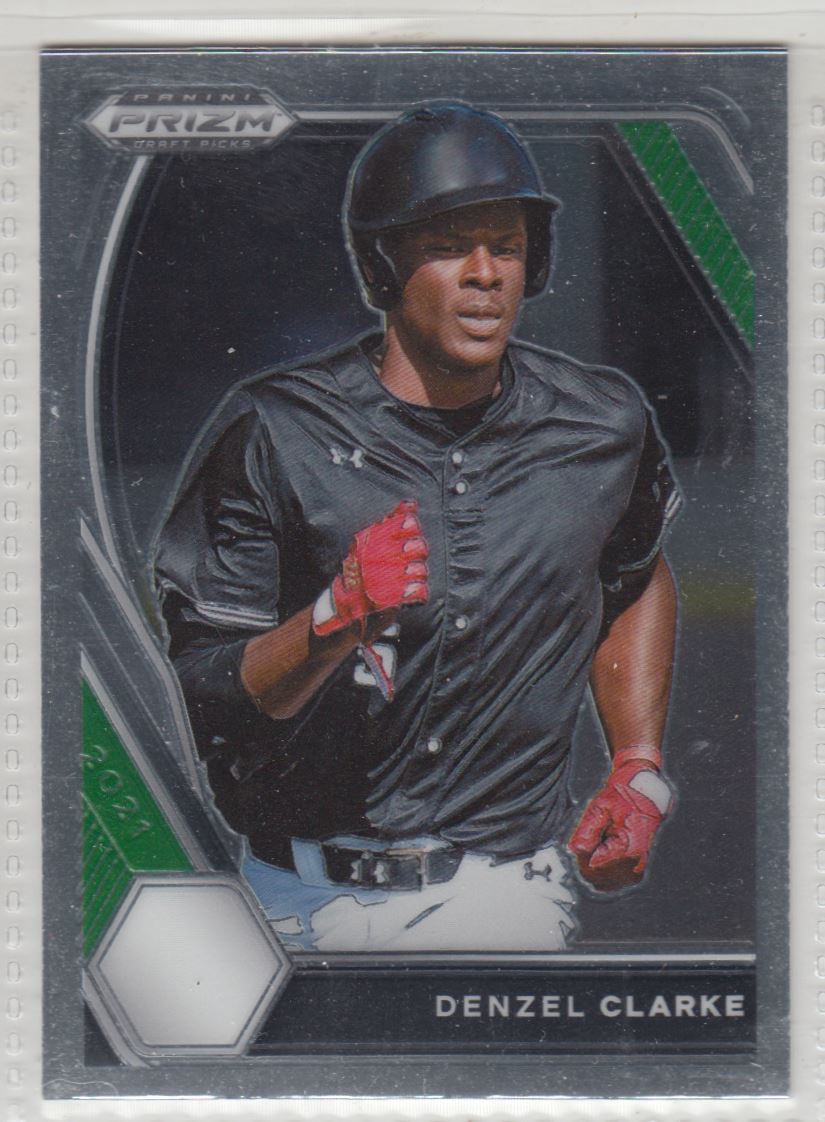 2021 Panini Prizm Draft Picks Denzel Clarke #PDP127