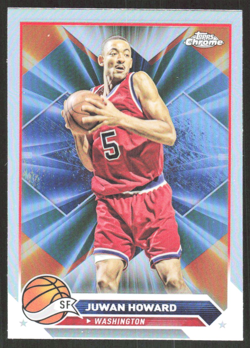 2024-25 562E Topps Chrome REFRACTOR JUWAN HOWARD Washington