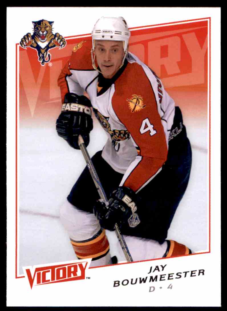 2008-09 Upper Deck Victory Victory Jay Bouwmeester #111 on Kronozio